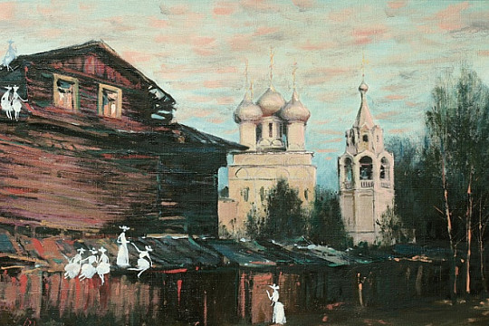 «25 лет спустя» снова в Вологде: Сергей Радюк открывает выставку в галерее «Красный мост» 